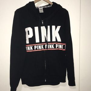Black Victoria Secret (Pink) Sweater